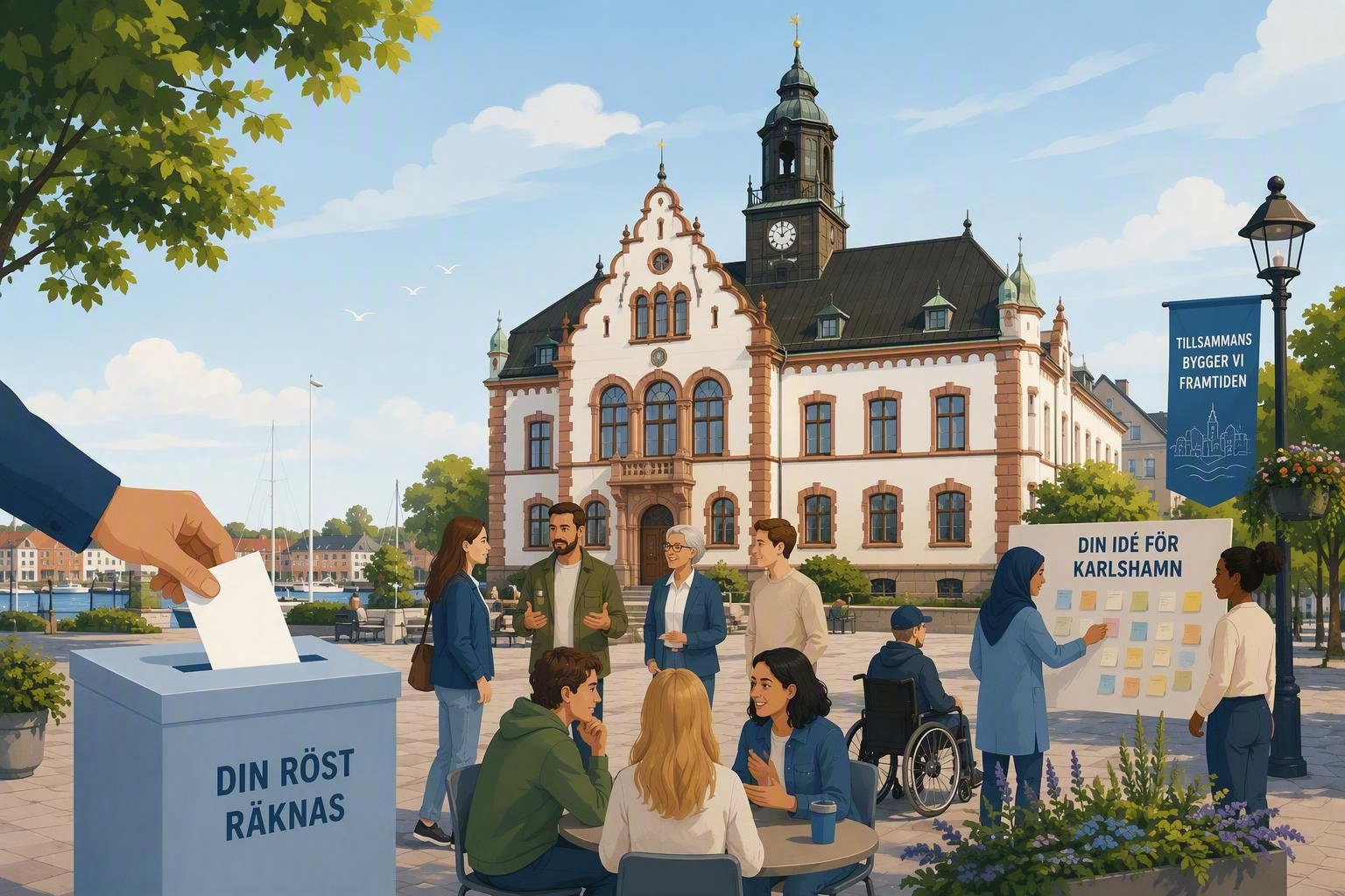 Moderaterna i Karlshamn - Val 2026